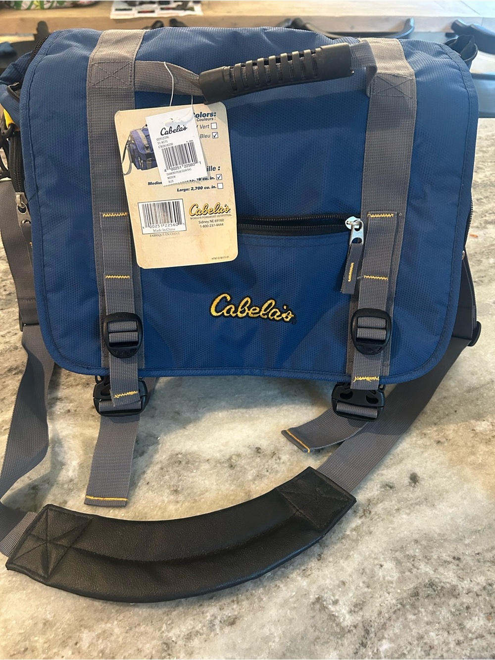 Cabela's Men's Blue tote  Bag